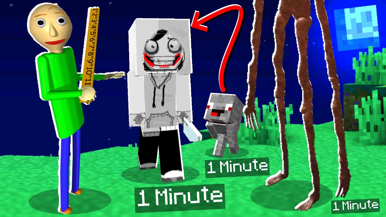 jede MINUTE VERWANDELN wir uns in KILLER in Minecraft !