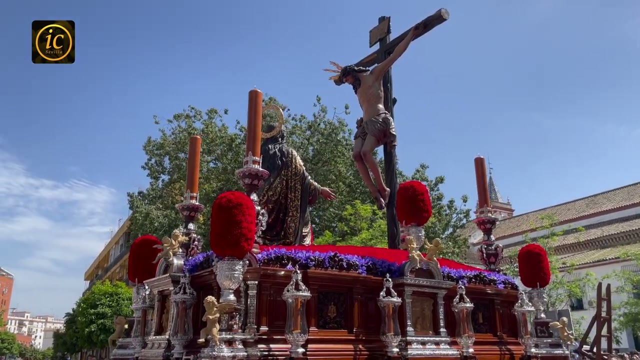Cristo de la Buena Muerte (Hiniesta) | Semana Santa Sevilla 2022 | Salida - AM Magdalena Arahal | 4K