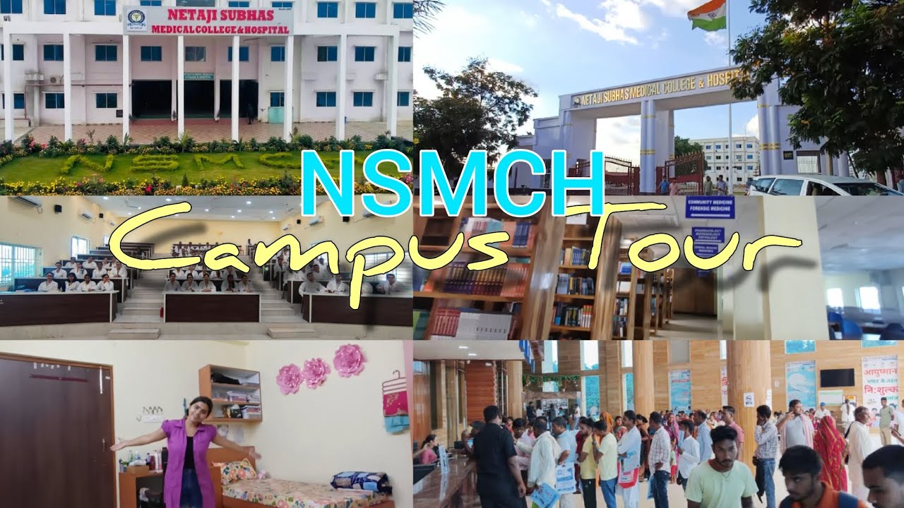 Campus Tour🏫|| NSMCH || POV: You just entered one of Bihar’s top private med colleges 🎥 #nsmch #mbbs