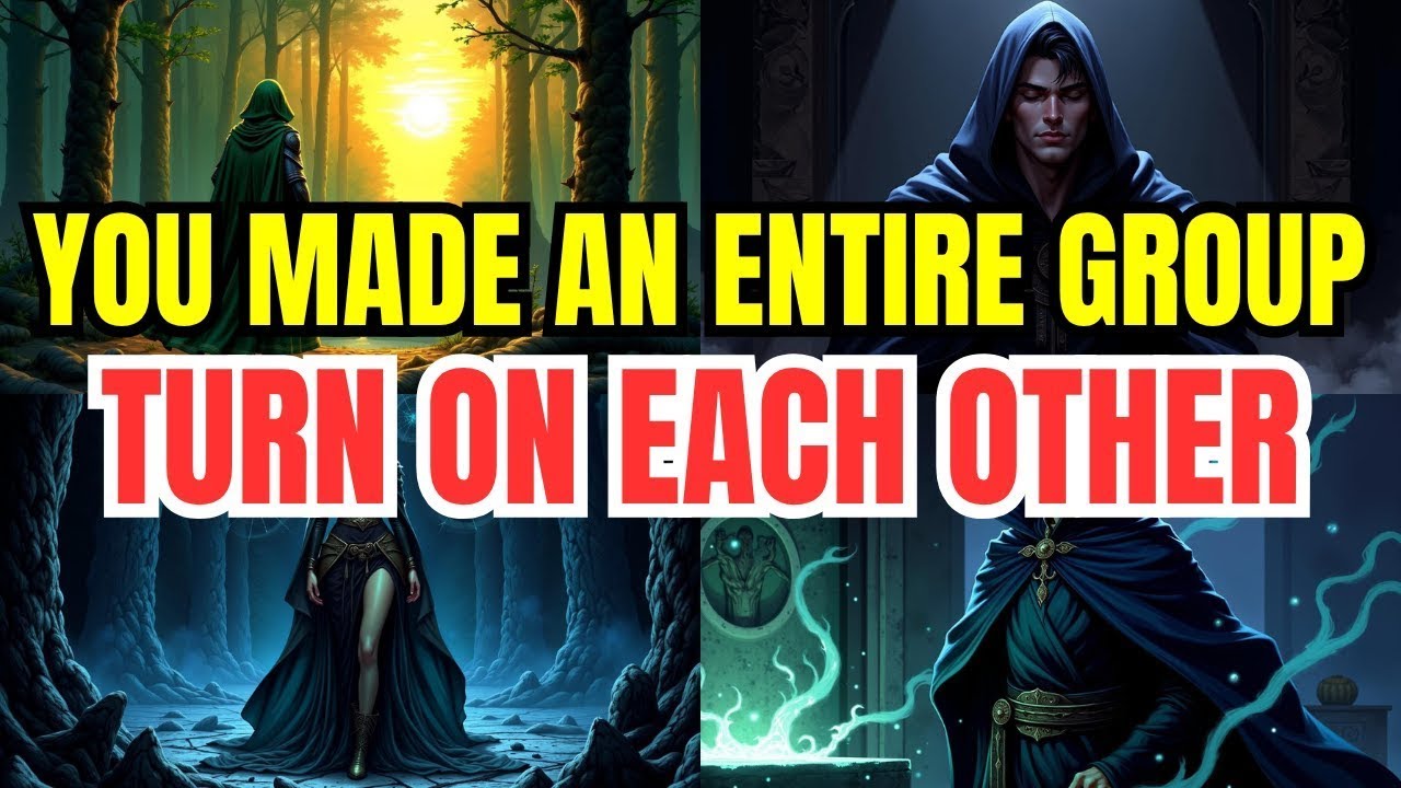 CHOSEN ONE, U MADE ENTIRE GROUP TURN ON EACH OTHER; THE RINGLEADER IS ABT TO BE THROWN UNDER A