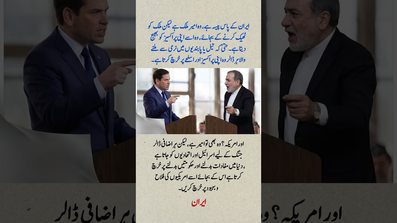 Iran vs America: Where Does the Money Go? | Powerful Political Debate
