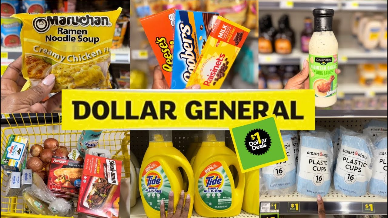 QUICK DOLLAR GENERAL RUN BEFORE RHE SNOWSTORM ❄️ | JUST IN CASE SHOPPING