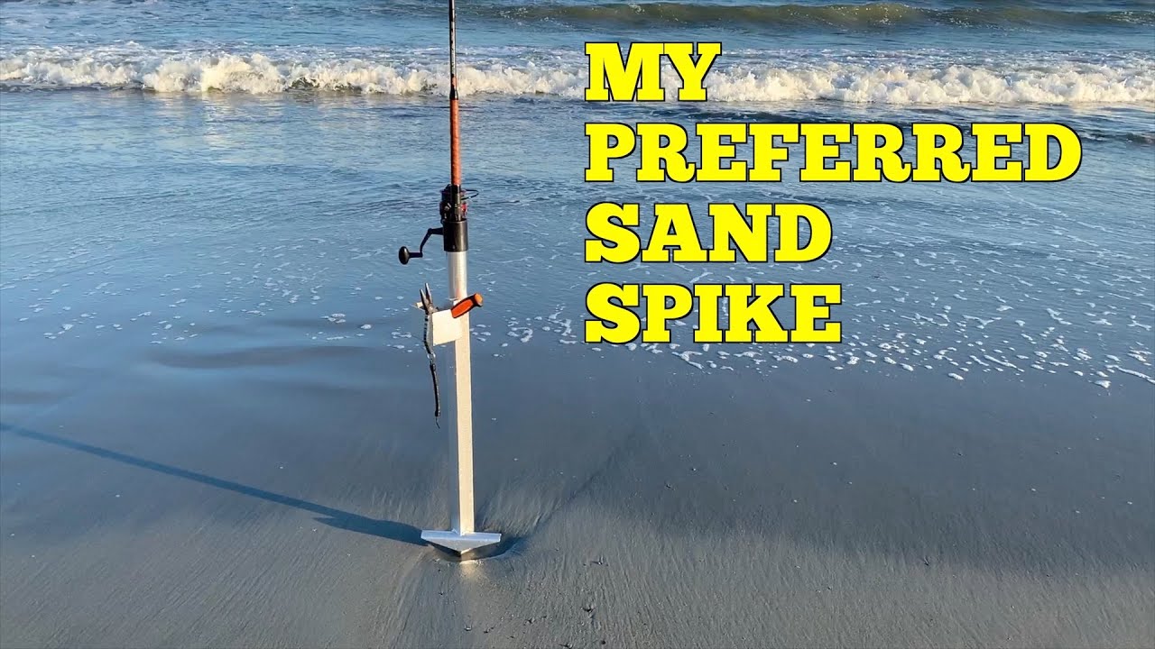 The Best Sand Spike Fishing Rod Holder I've Ever Used For Surf Fishing