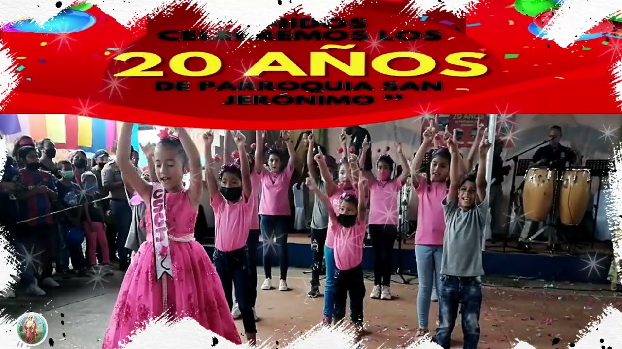 20 ANIVERSARIOS DE LA PARROQUIA SAN JERÒNIMO DE LA CABIMA
