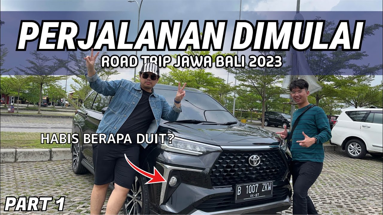 EPS. 1 | NYETIR 850 KILOMETER JAKARTA MALANG ‼️ | TOYOTA VELOZ | ROAD TRIP JAKARTA BALI 2023