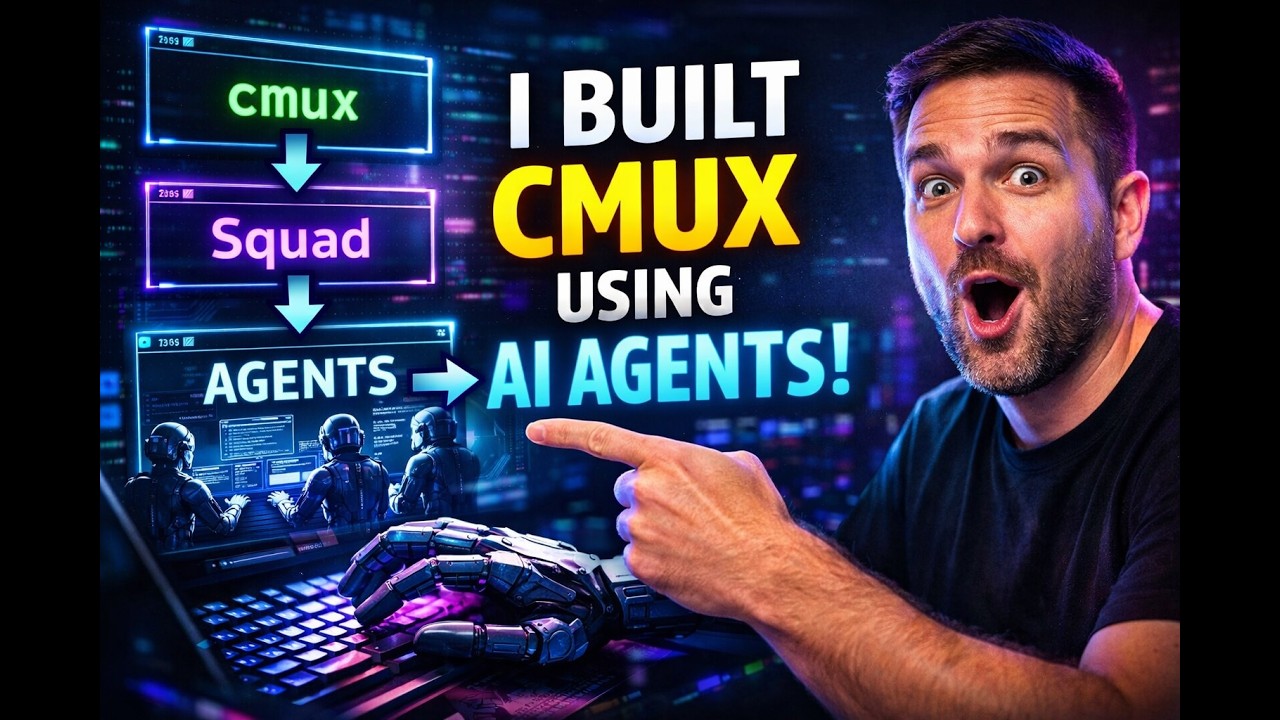 I Let AI Agents Build My Dev Tool (cmux + Squad)