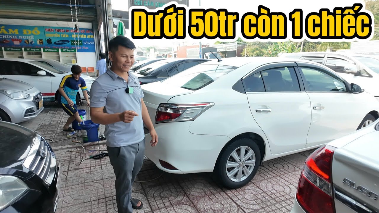 Xe tập lái dưới 50tr 4 chỗ nhiều Innova Vios Ford Everest nhập đội chợ ô tô Hòa Lợi chiều 27/12
