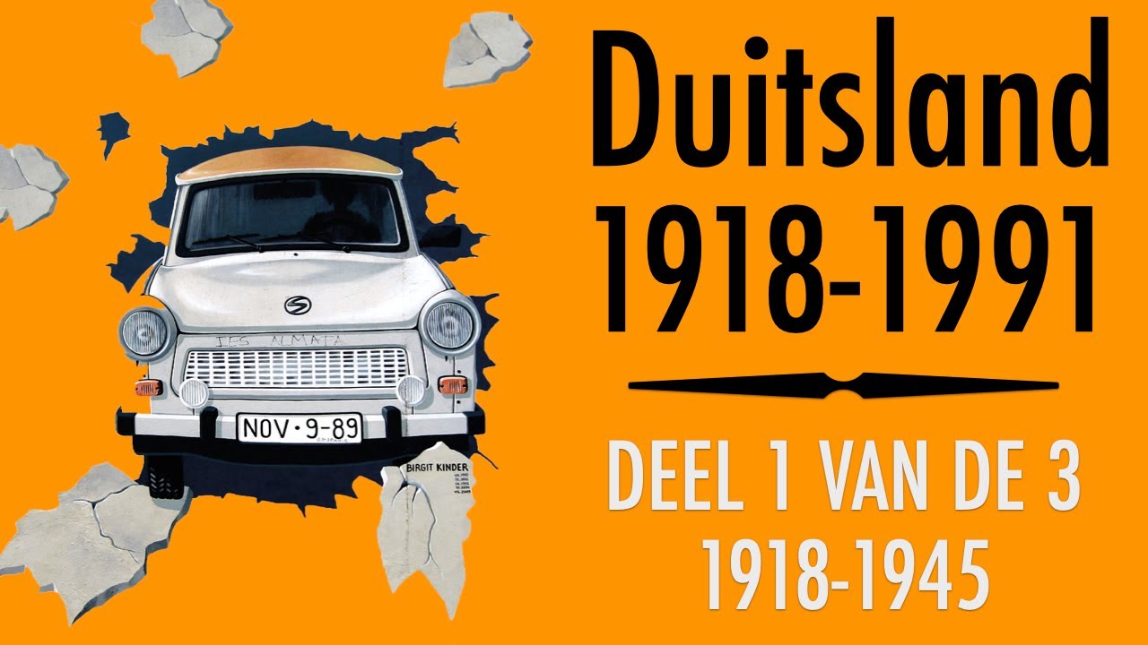 Duitsland 1918-1991 (deel 1/3: 1918-1945)