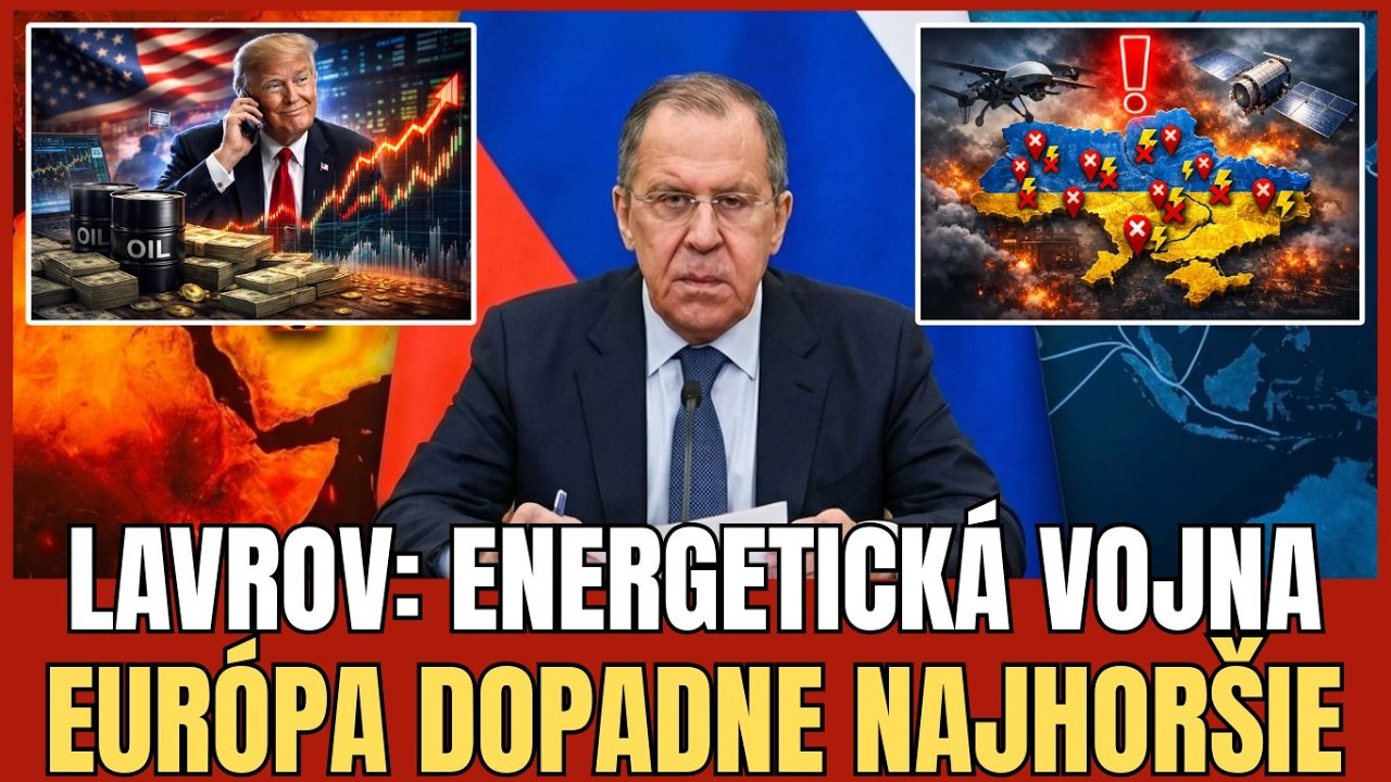 SERGEJ LAVROV: Eur&oacute;pa zaplat&iacute; za vojnu na Ukrajine (Slovensk&yacute; dabing) | TVOTV