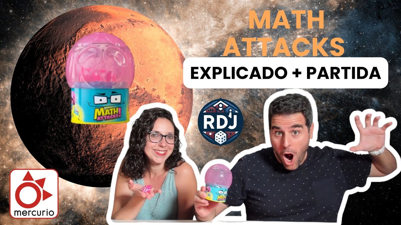 Math Attacks! | Cómo se juega + partida + uso en el aula | Juego educativo y divertido