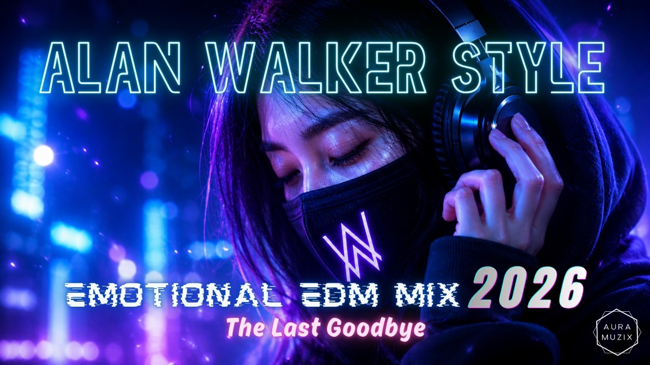 🎧 Alan Walker Style 2026 | The Last Goodbye 💔 Emotional Night Drive EDM Mix