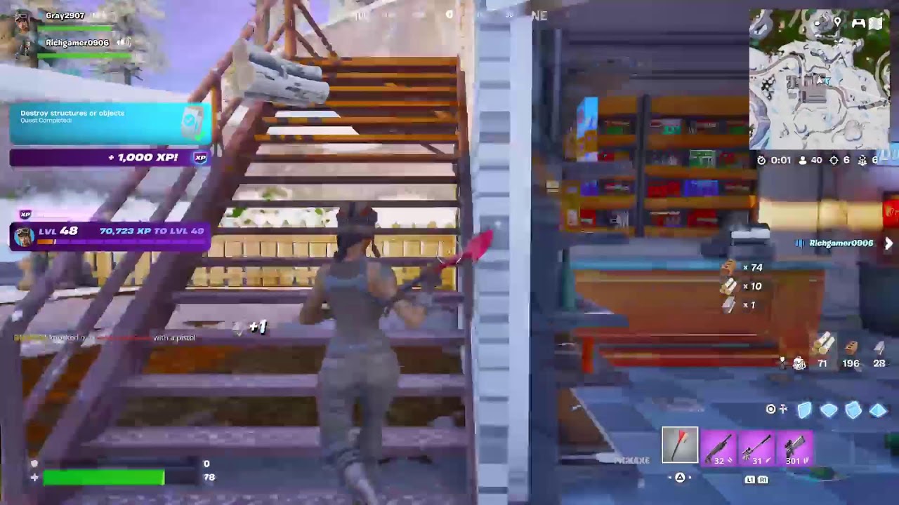 Fortnite with shadow (I'm back)