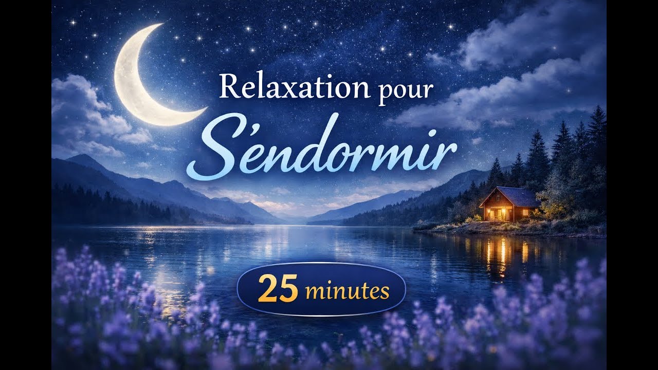 🌙 Relaxation pour s’endormir – 25 minutes de sommeil profond