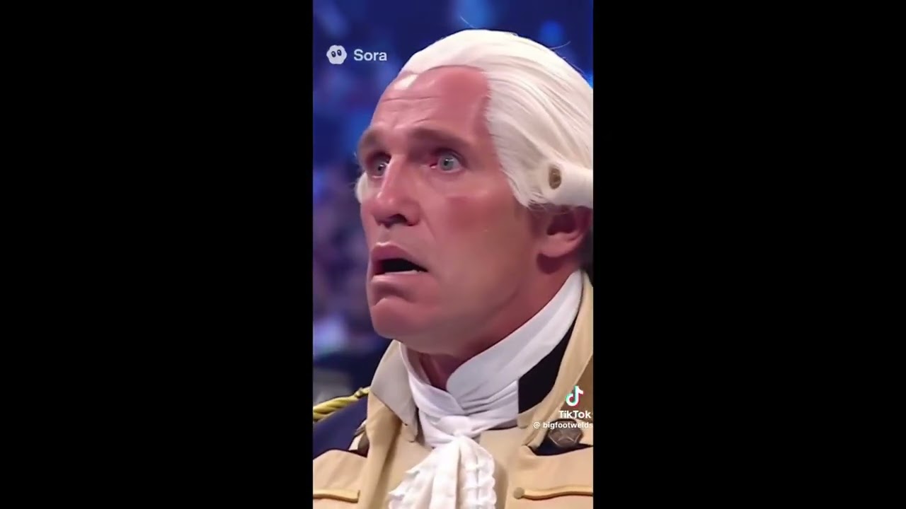 George Washington vs Abraham Lincoln WWE Match?! (AI) #Sora