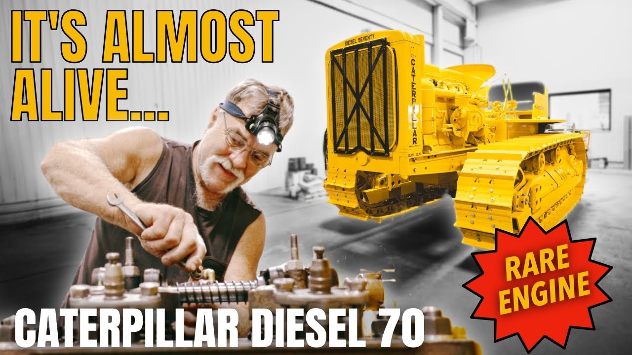 After Years Silent… Can This Diesel 70 Run Again?