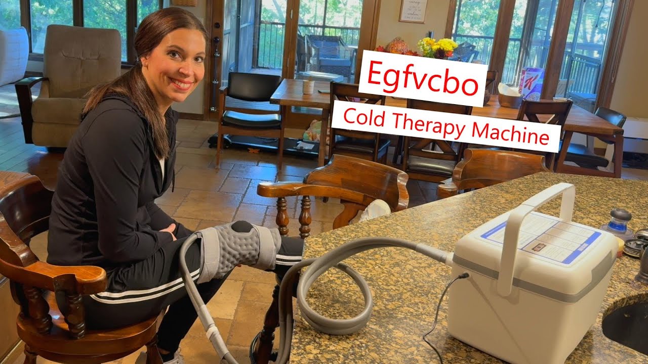 Egfvcbo Cold Therapy Machine, works great with leakproof design #cryotherapy #coldtherapy #ice