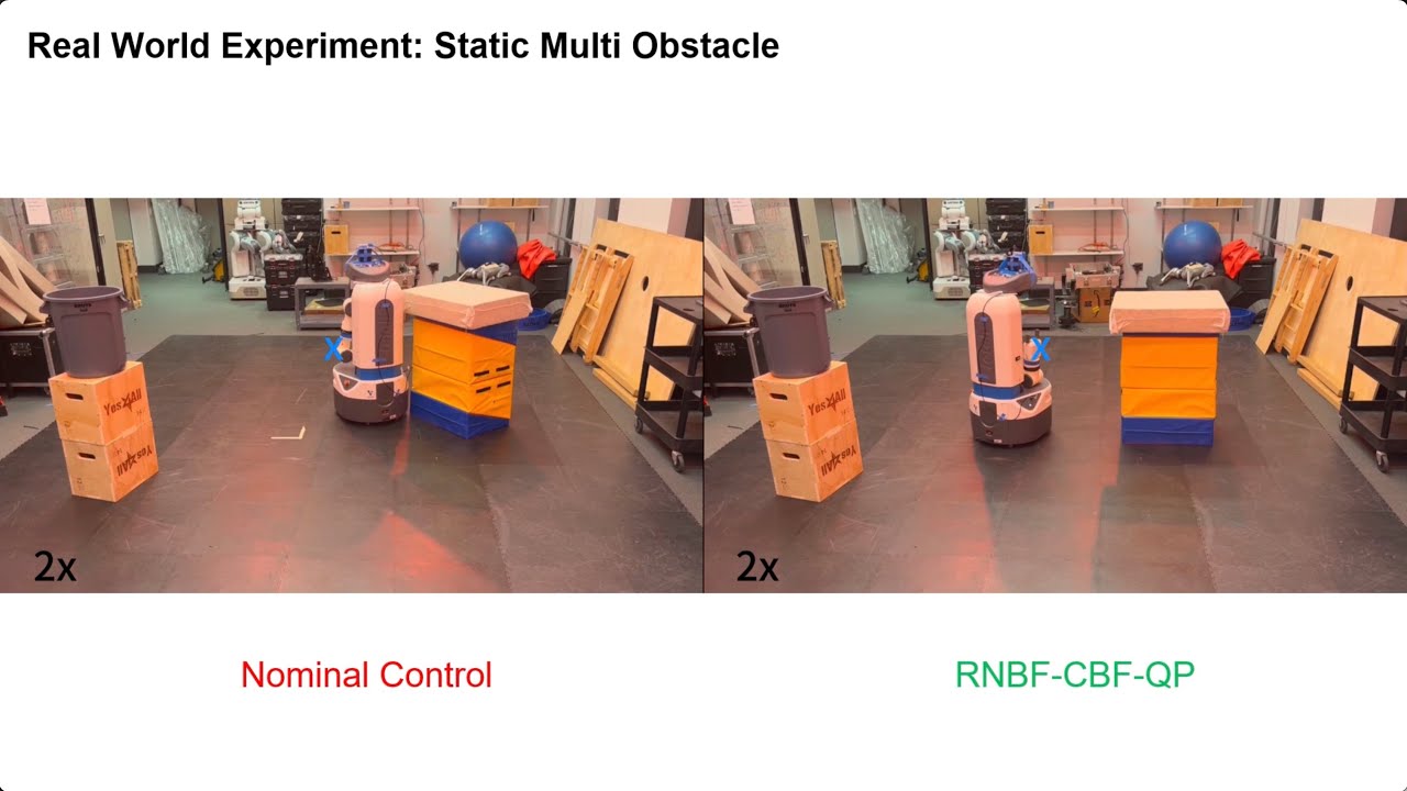 RNBF: Real-Time RGB-D Based Neural Barrier Functions for Safe Robotic Navigation