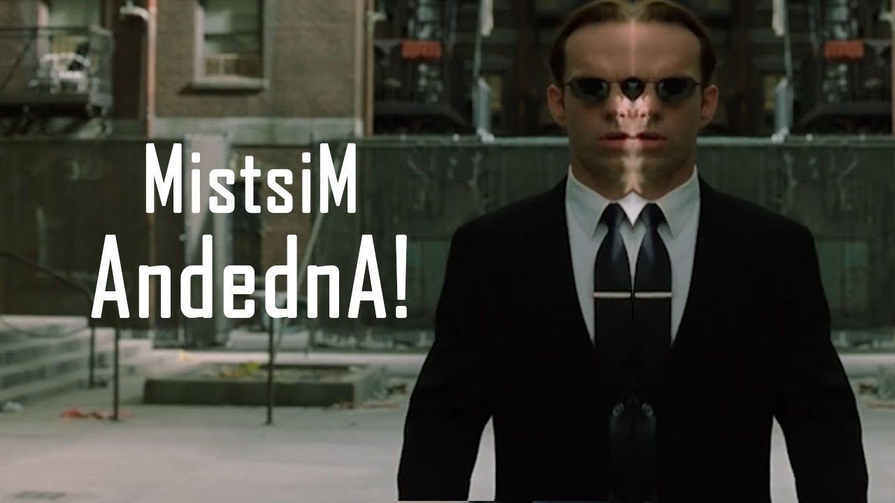 Burly Brawl build-up scene but every word is mirrored | The Matrix Reloaded