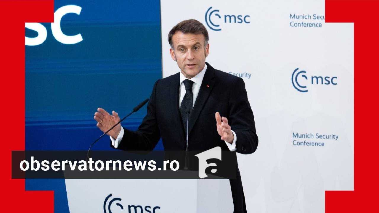 Macron cere respect din partea SUA: Europa trebuie să devină o putere geopolitică