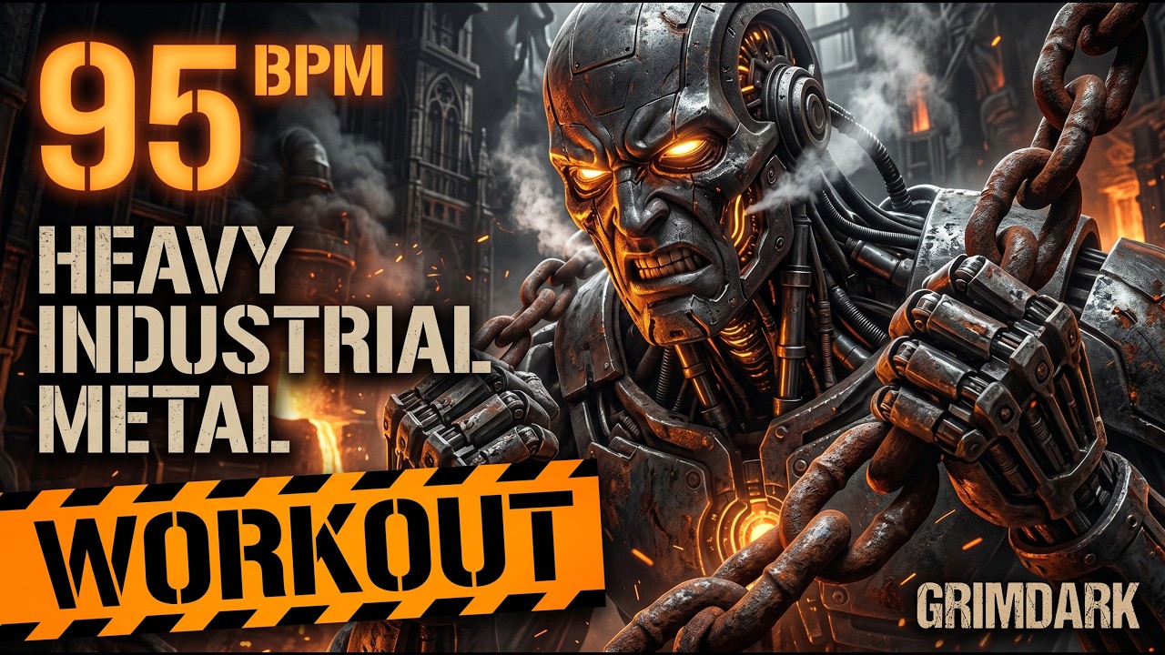 95 BPM Heavy Industrial Metal Workout 2026 - The Grimdark Universe (Relentless Mix)