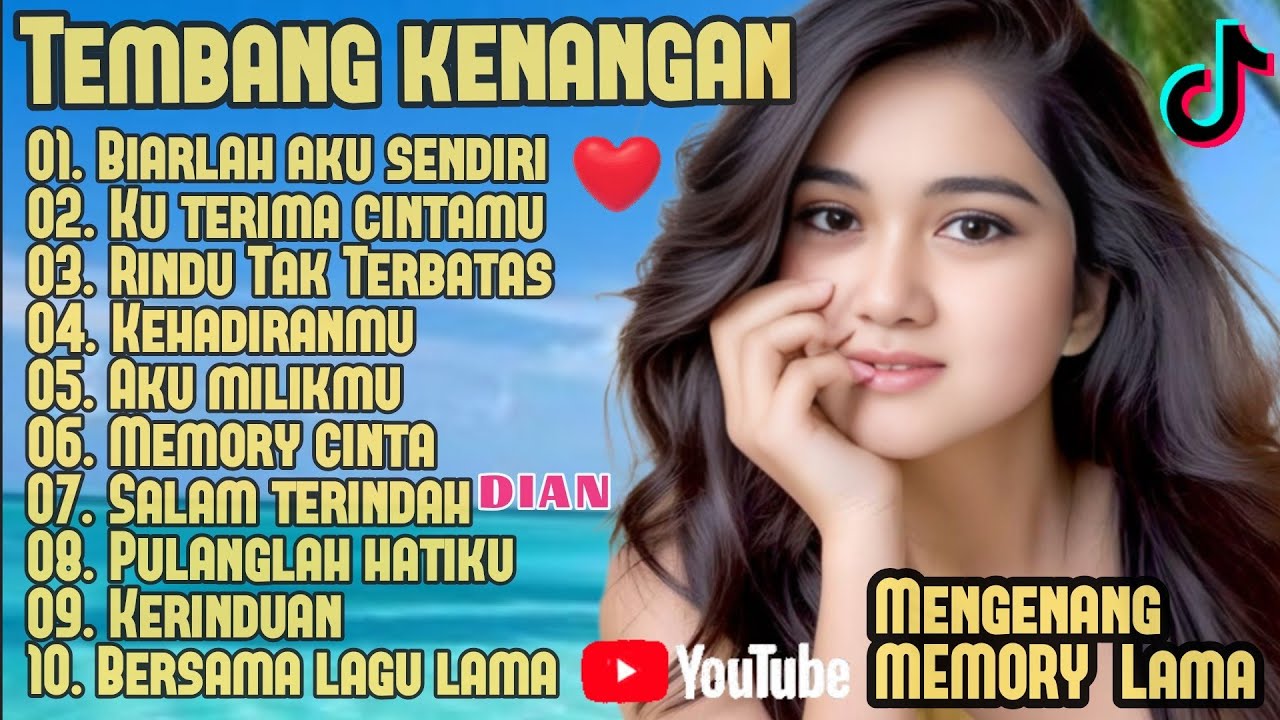 BIARKAN AKU SENDIRI !! LAGU NOSTALGIA SEDIH !!! MENGENANG MEMORY MASA LALU