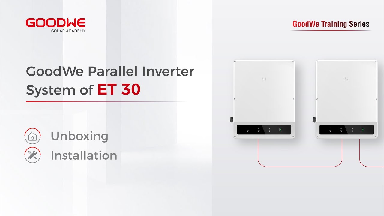 GoodWe Parallel Inverter System of ET 30