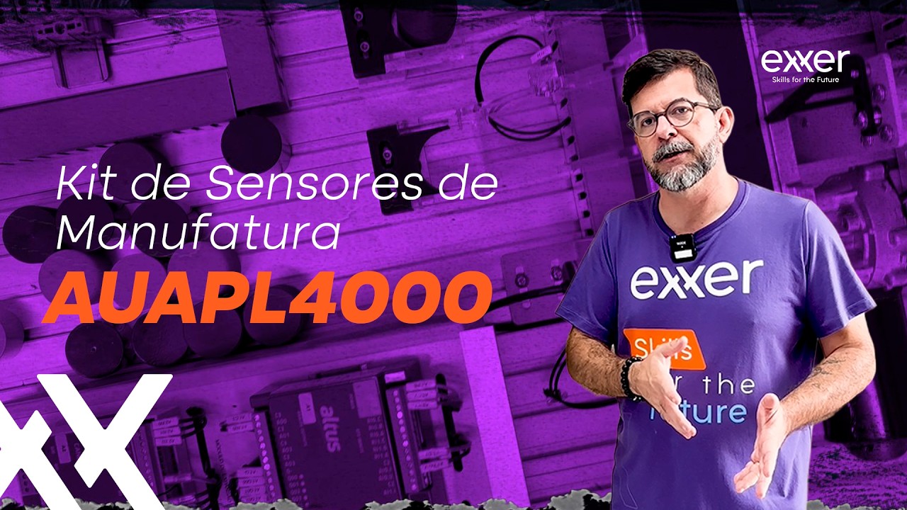Conheça o AUAPL4000 – Kit de Sensores de Manufatura