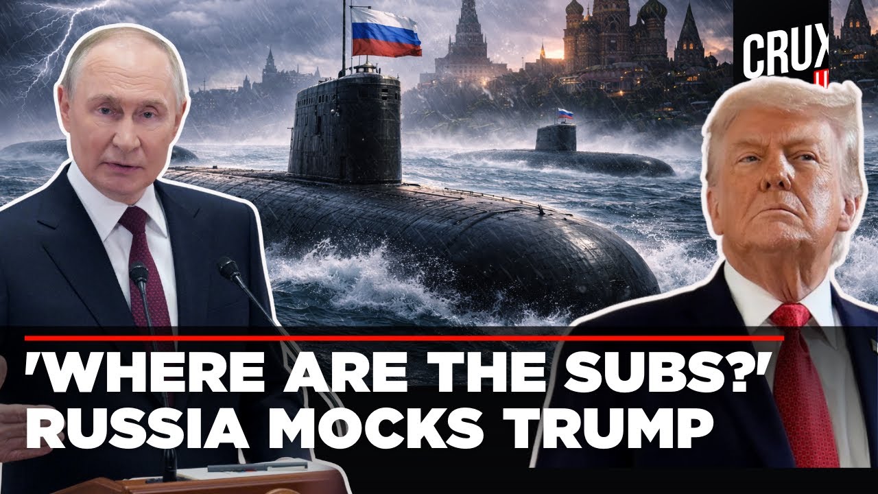 LIVE| Medvedev Mocks Trump’s Nuclear Sub Threat as Russia Steps Up Missile Strikes on Ukraine |US