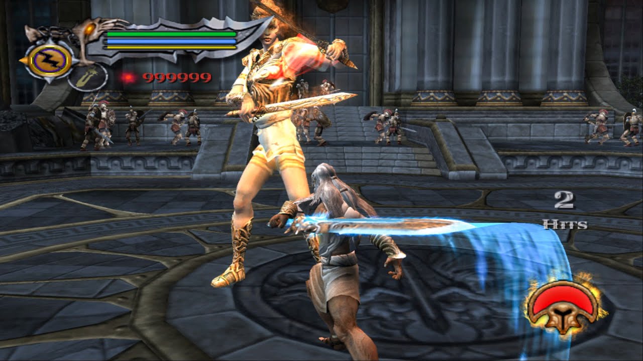 God of war 2 New Hacked Speed Run Test 1