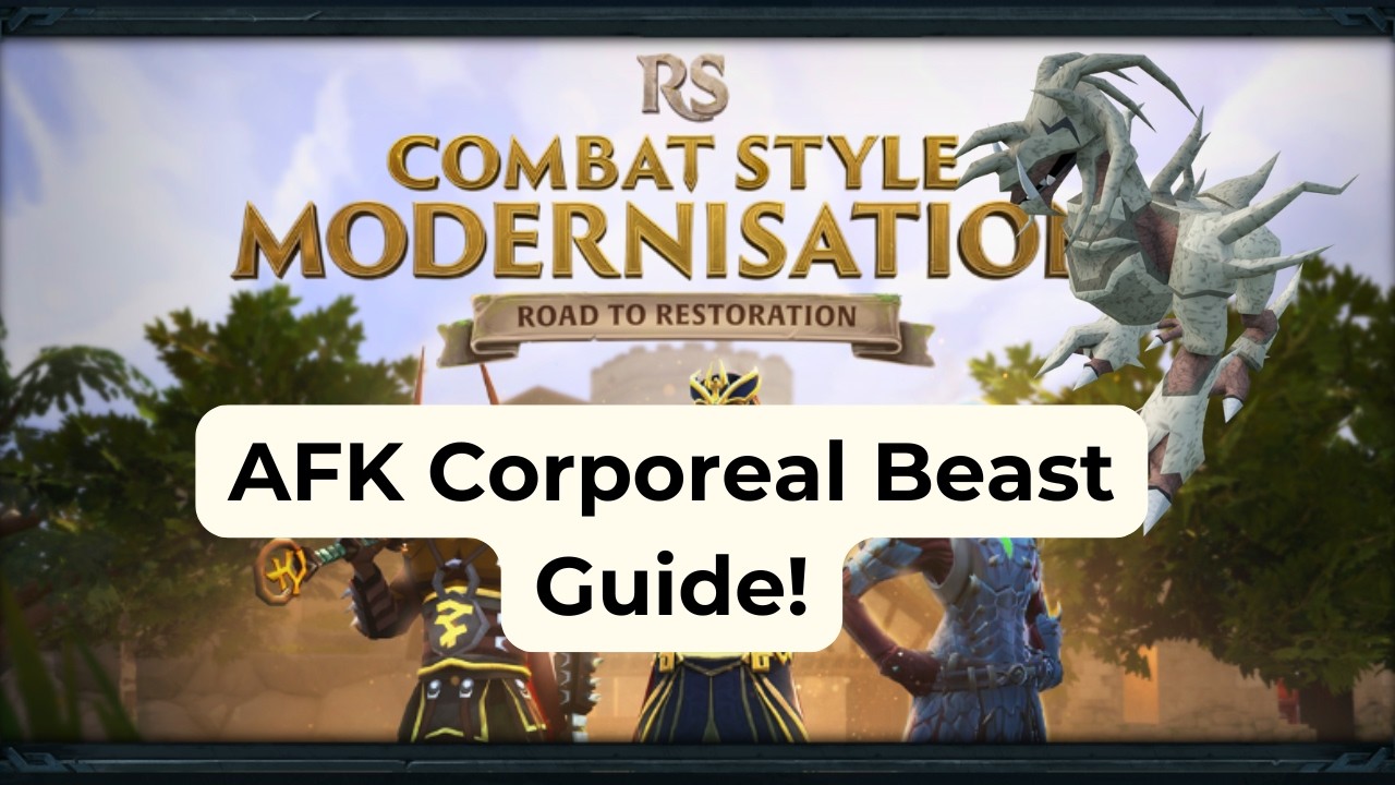 AFK Corporeal Beast Guide (2026) | RuneScape 3 Combat Updates Setup #runescape3 #rs3 #rs3combat
