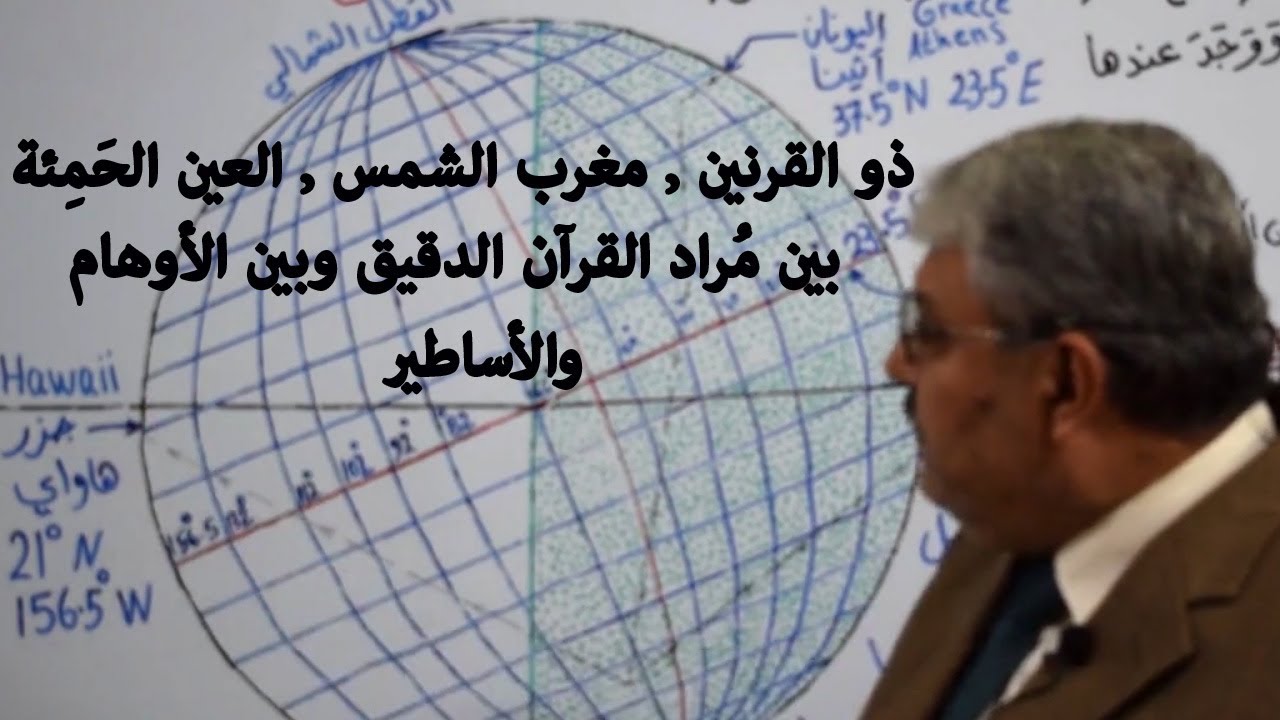 Dhu al-Qarnayn, die untergehende Sonne, das dunkle Auge und das genaue Wunder des Korans