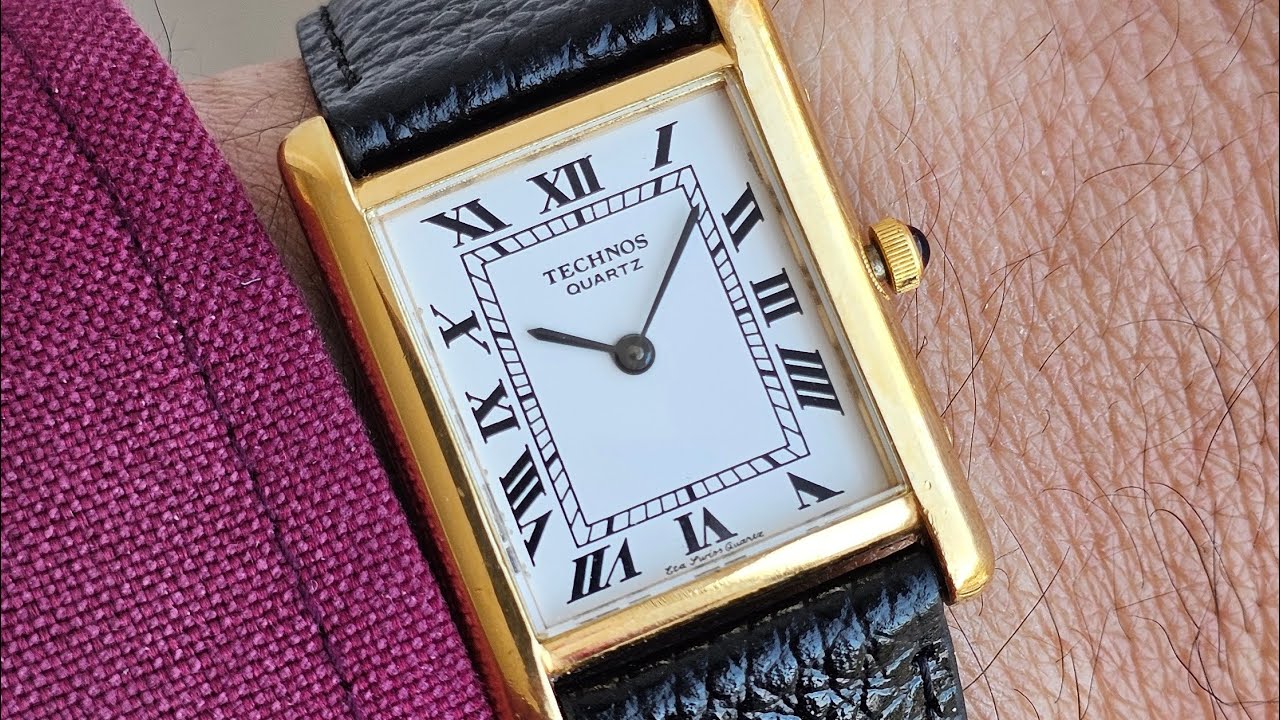 Technos tank vintage đẹp, sang, khí chất