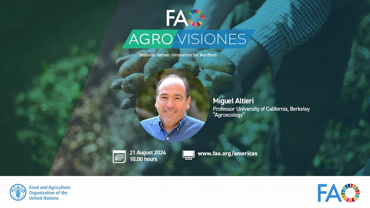 Agrovisiones FAO Chapter 5: Miguel Altieri Professor University California Berkeley 