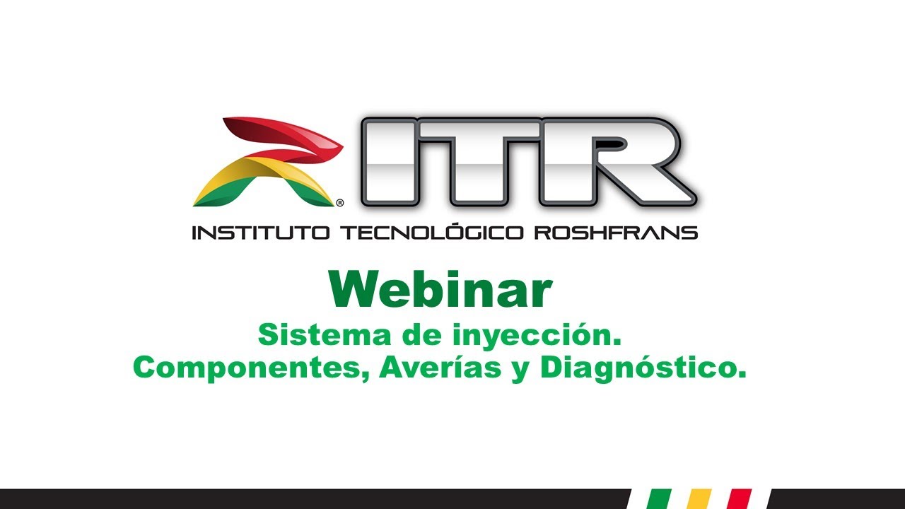 ITR 2024 01  Sistemas de Inyección  Componentes, Averías y Diagnóstico