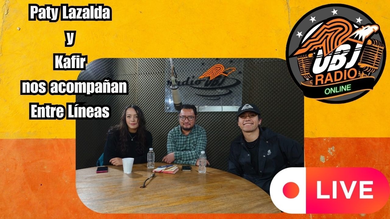 Rap y letras #EntreLineas | Patricia Lazalde y Kafir | EN VIVO