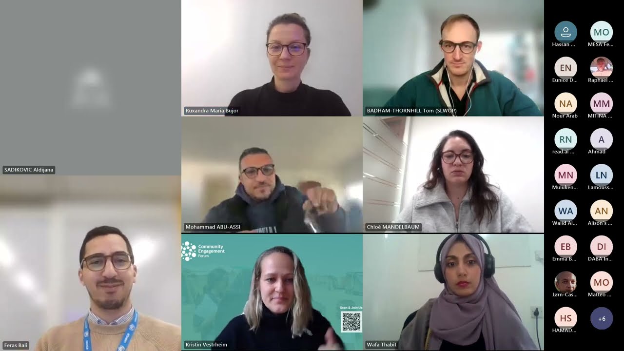 CE Forum Coffee and Chat: From Theory to Practice - CE in the new Global CCCM Strategy