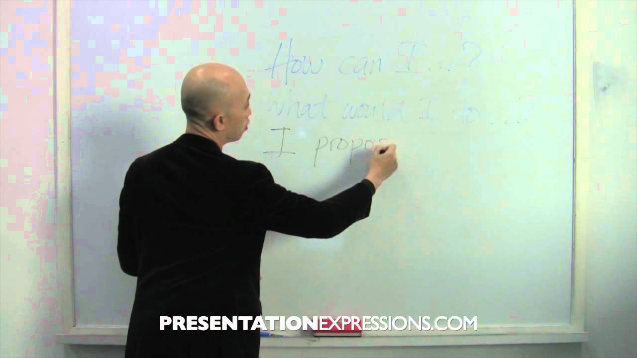 How to Start a Presentation Using an Attention Grabbing Question or Statement