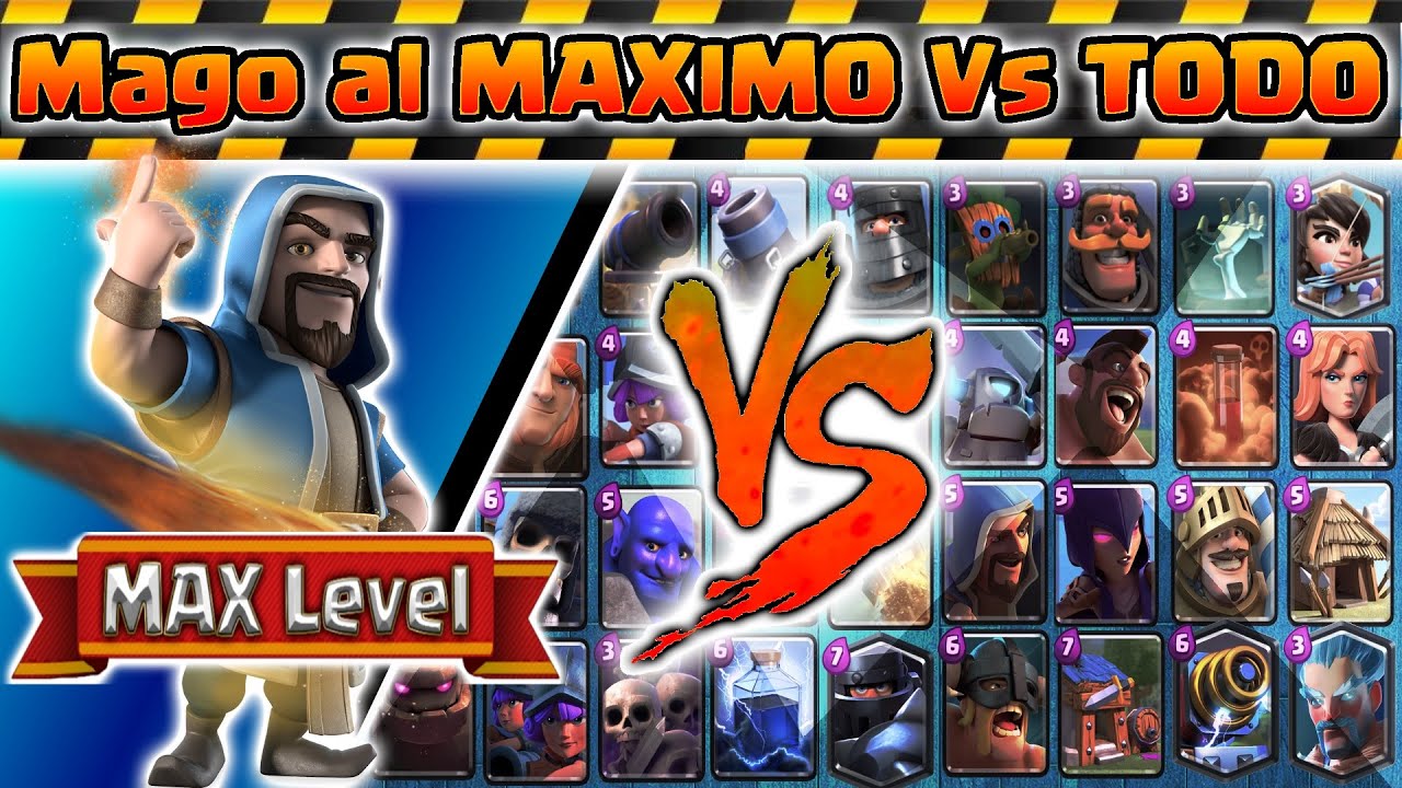 Mago al Máximo VS TODAS las cartas al Minimo