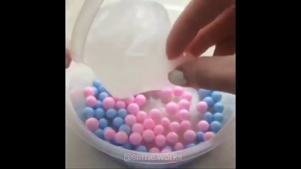 Slime ASMR  Floam Making