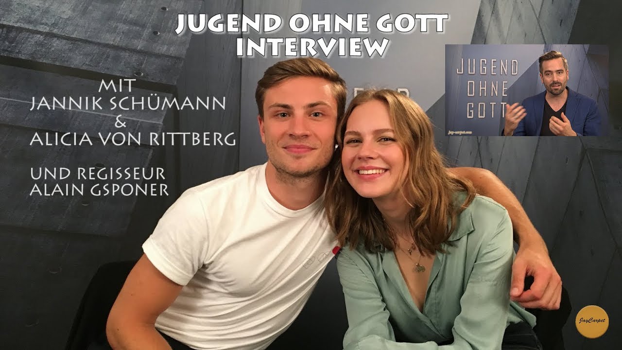 JUGEND OHNE GOTT | Interview mit Alicia von Rittberg, Jannik Schümann und Regisseur Alain Gsponer