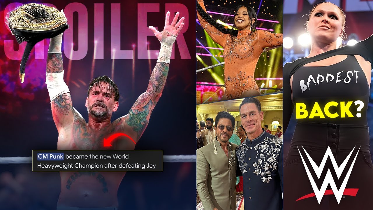*SPOILED?* CM Punk LEAKED WORLD CHAMPION At SNME? | Ronda Rousey COMEBACK? Cena On SRK | WWE News