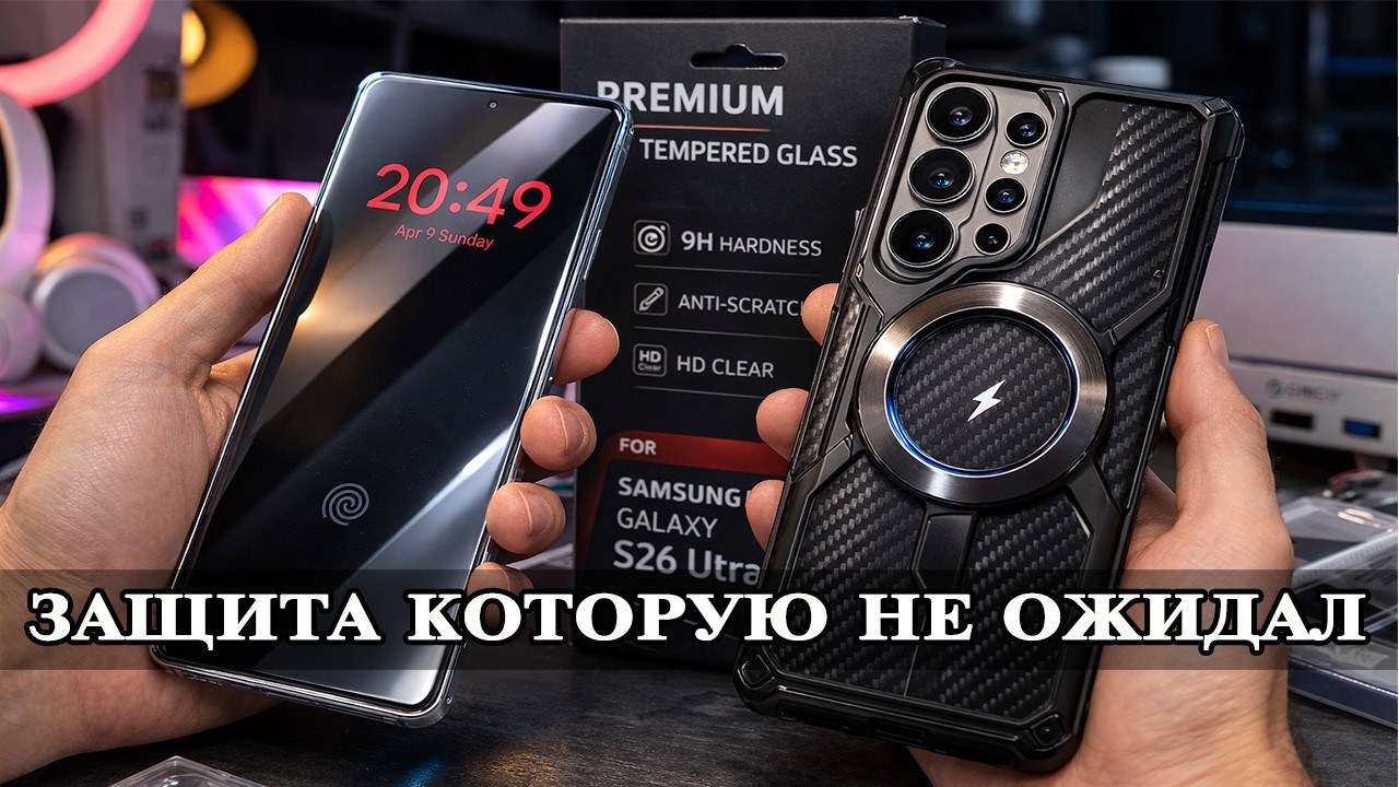 Samsung S26 Ultra — Какие стекла и чехлы выбрать? Топ защита флагмана