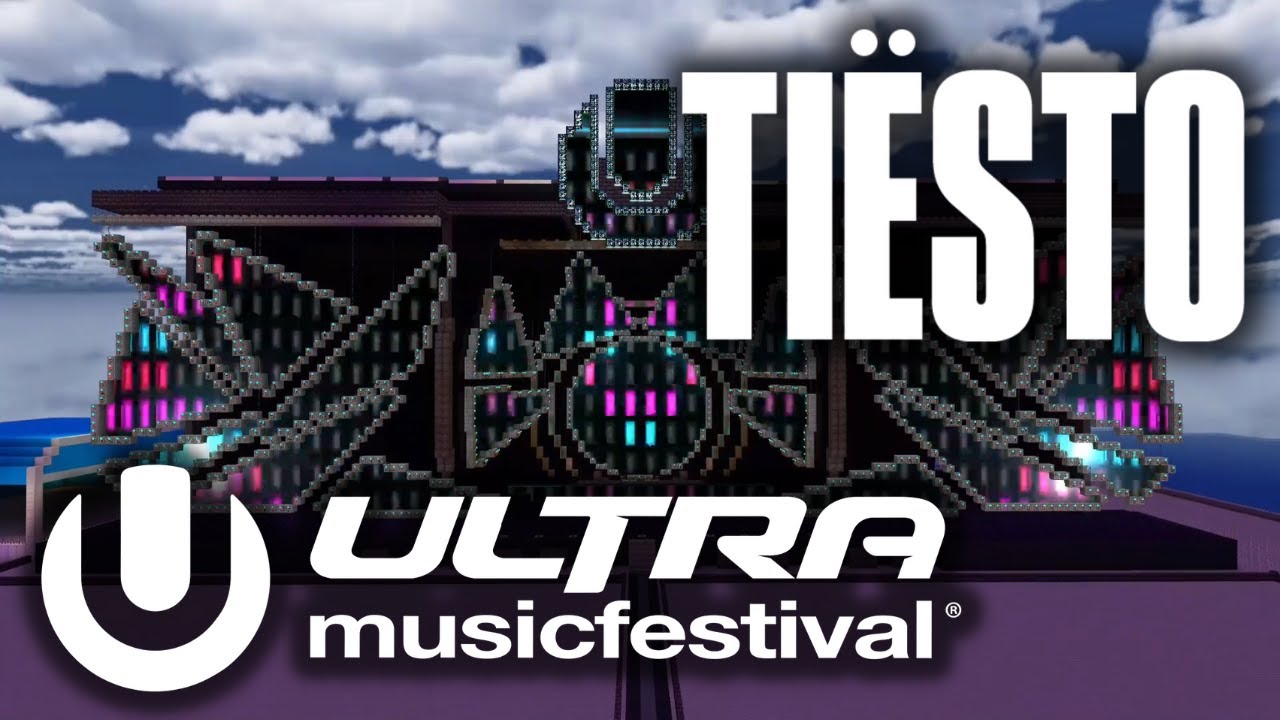 Tiësto - Ultra Music Festival 2024 Minecraft Edition (FAN MADE)