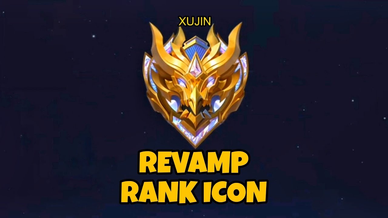 Revamp Rank Icon Animation Mobile Legends Animated Effect Ranked Epic Legend Mythic New MLBB XUJIN