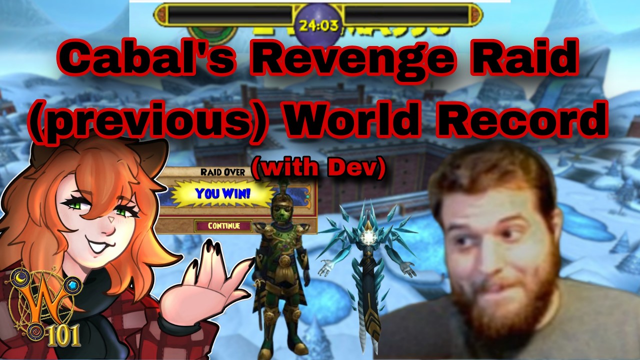 Cabal's Revenge Raid (NEW and IMPROVED record.. WITH DEV!
