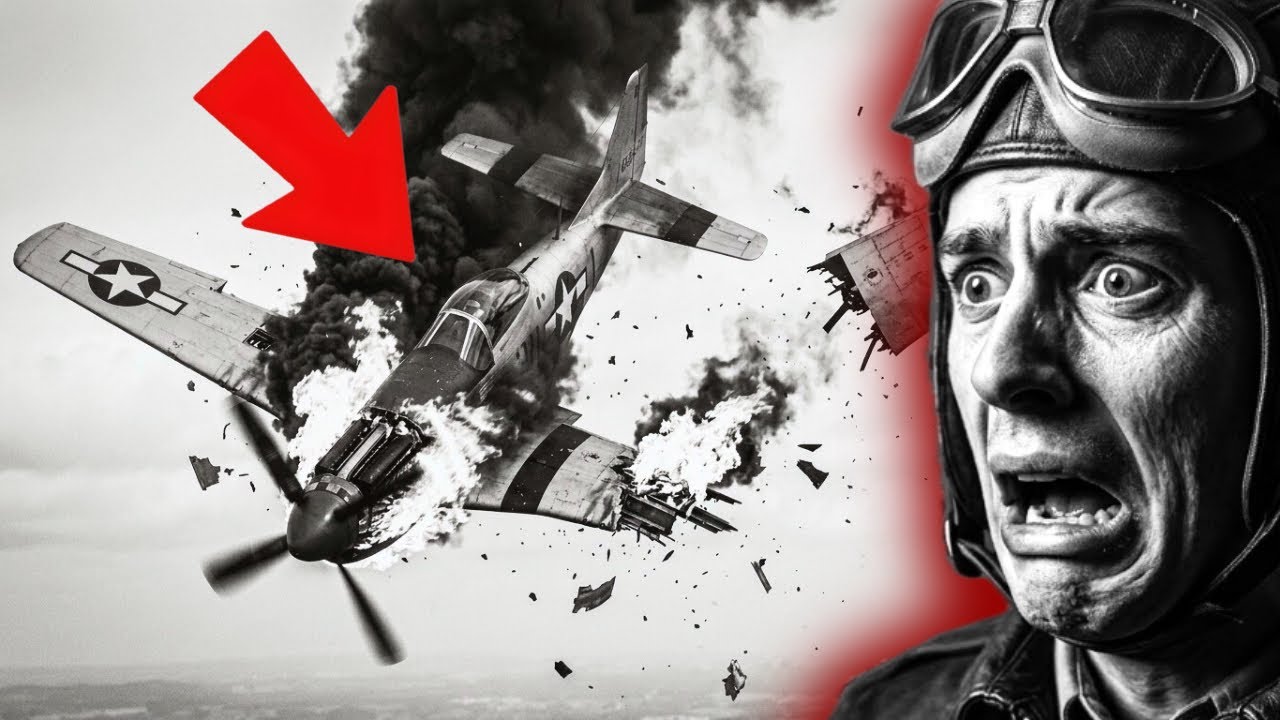 Ужасы, с которыми сталкивались пилоты истребителей P-51 Mustang во время Второй мировой войны.