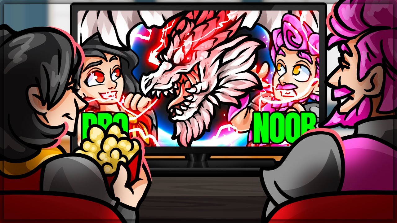 OLD FATALIS DID WHAT - Pro and Noob VS Generations Ultimate Pro and Noob! (Monster Hunter Fun)