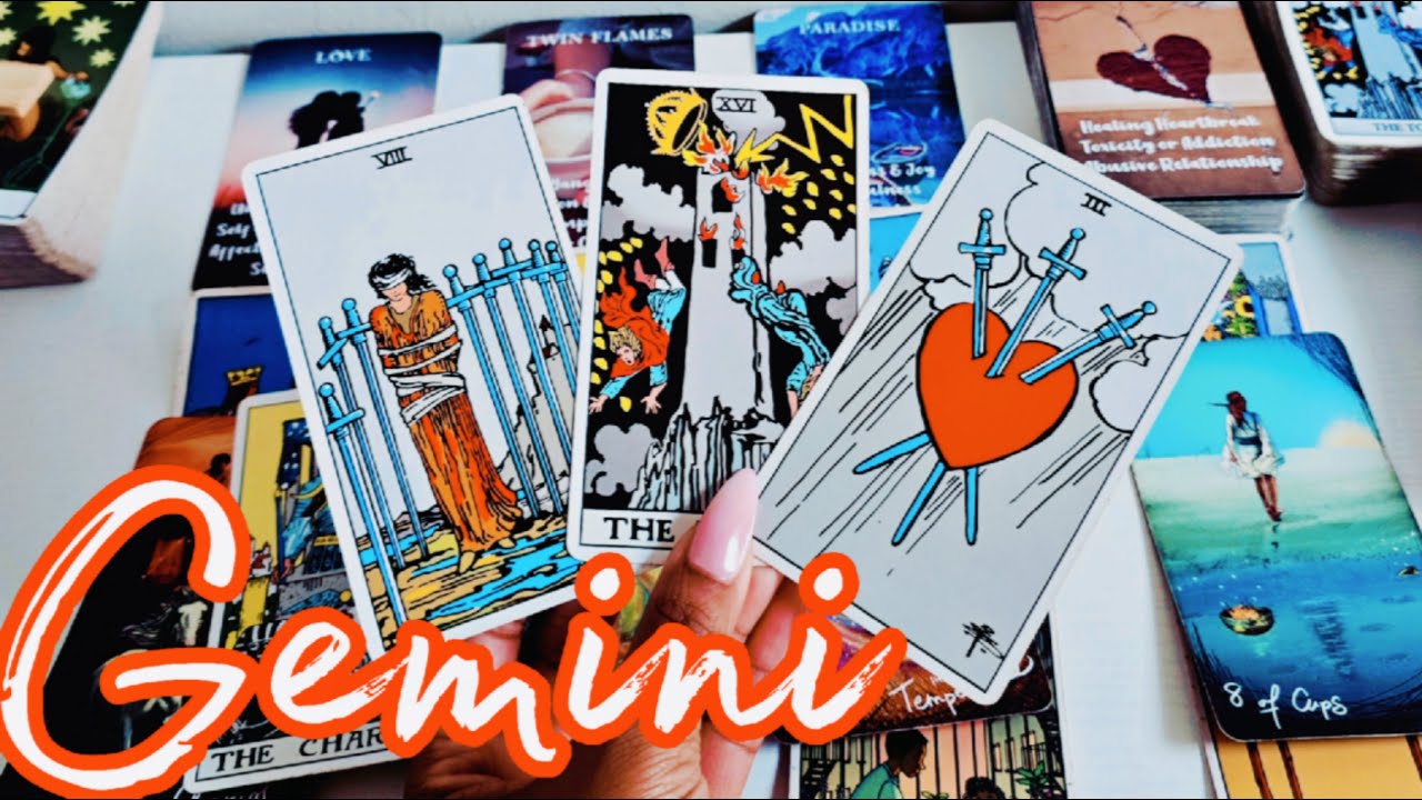 GEMINI♊THEYRE BREAKING DOWN, GEMINI😩💔 #tarot #gemini