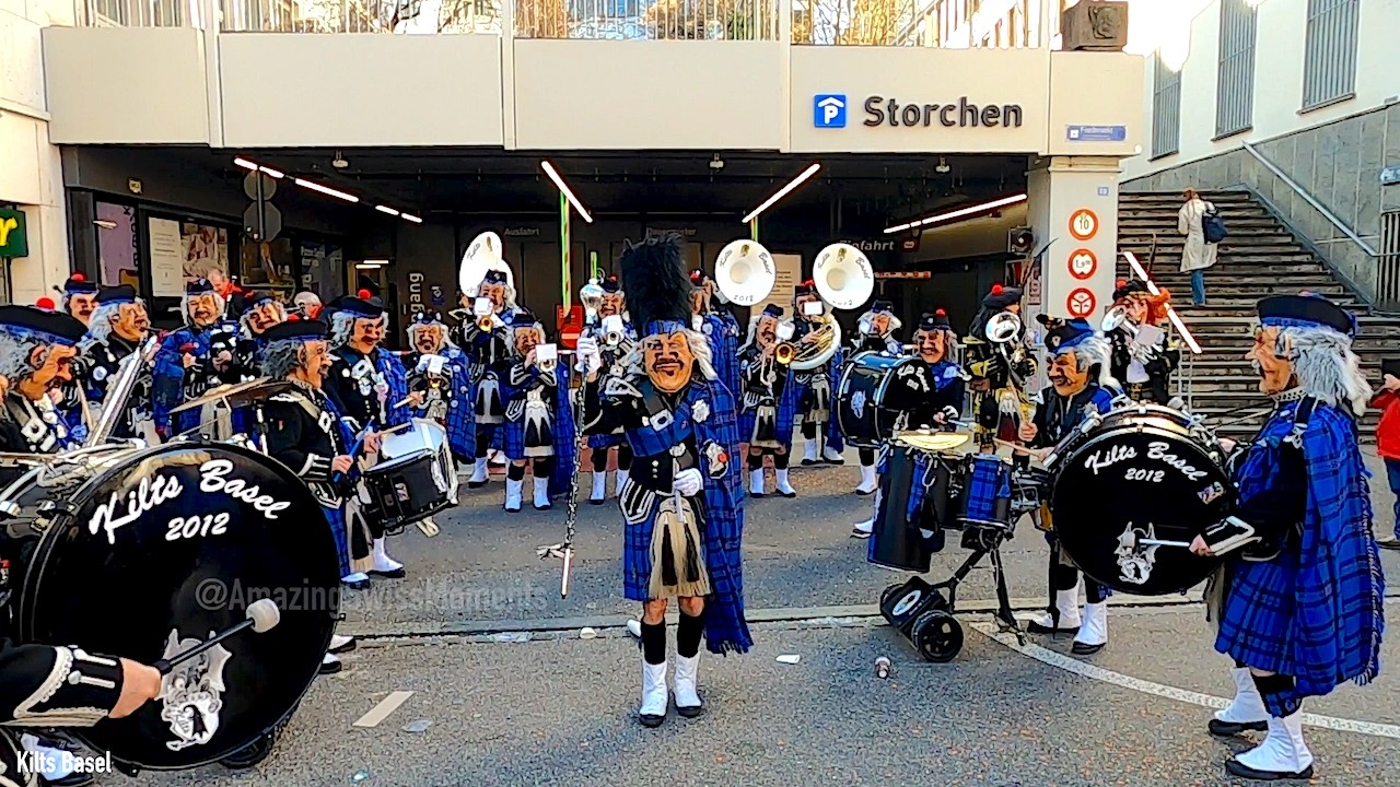 Guggenmusik Kilts Basel 2026 – Scottish Style Brass Band | Basler Fasnacht