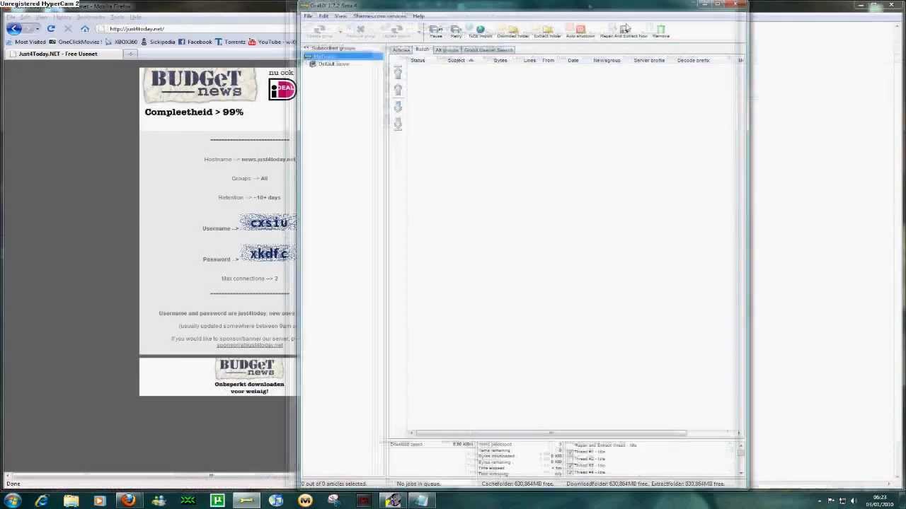 Free Usenet Account and Super Fast Download Speeds
